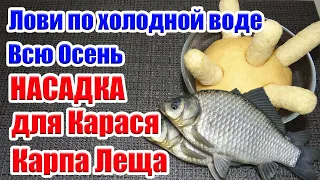 Лови по Холодной Воде. Карася Карпа Леща. На что ловить рыбу Осенью.