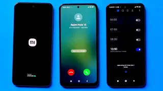 Redmi Note 10 incoming call,Bootanimation+Alarm Ringing