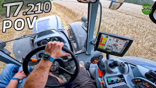 Let’s Drive T7.210 + NH Pro-Belt 190 | Rundballen pressen😵‍💫😅 | Tim auf den NH Creator Days 2022