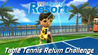 Wii Sports Resort - Table Tennis Return Challenge (All Stamps)
