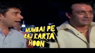 sanju baba attitude dialogue | Mumbai pe raj karta hoo WhatsApp status