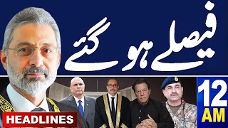 Samaa News Headlines 12 AM | Supreme Court in Action | Final Decision Arrived | 4 April 2024 | Samaa