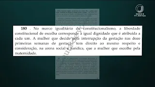 📺 JJ1 – Julgamento sobre aborto é suspenso no Plenário Virtual do STF