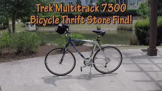 Trek 7300 Multitrack Hybrid Bicycle - Thrift Store Find! - June 20, 2023