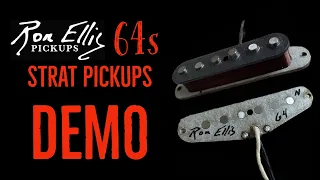Ron Ellis 64s Strat Pickups - Full Demo (with SVL 61 Reserve)