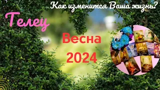 ТЕЛЕЦ♉ВЕСНА 2024🌈КАК ИЗМЕНИТСЯ ВАША ЖИЗНЬ?🍀МЕСЯЦЫ: МАРТ, АПРЕЛЬ, МАЙ✔️ГОРОСКОП ТАРО Ispirazione