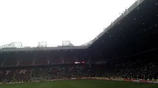 Stevenage fans waiting for the final whistle