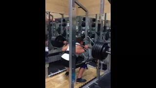 545 pound squat at 18 years old