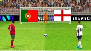 Ronaldo vs Harry Kane | Portugal vs England Match | Penalty Shootout Match | Efootball 2024 |