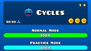 What if Cycles was the first level in Geometry Dash?