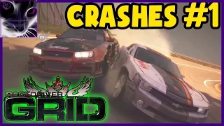 Race Driver GRID Crash Compilation + SlowMo Replays Ep1 (1080p)