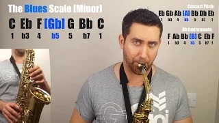 THE BLUES SCALE - Alto Saxophone Essential Lesson - What is it? Explained!