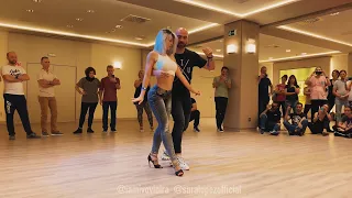 Ivo Vieira and Sara López Kizomba Dancing in Pamplona, Spain