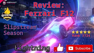 Asphalt 9 | Review: Ferrari F12 (Gold) | Slipstream Easy Platinum League