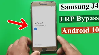 Samsung J4 Android 10 FRP Unlock/Bypass Google Account Lock--No Computer--No pin window--Sept-2020