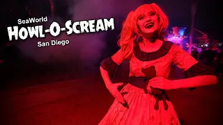 SeaWorld How-O-Scream 2021 -  Inside All 3 Houses & Scarezones - San Diego’s NEWEST Halloween Event