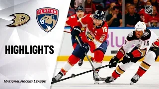 NHL Highlights | Ducks @ Panthers 11/21/19