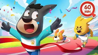 Día de Deportes Divertidos 🏅 1HORA de Dibujos Animados 🔍Sheriff Labrador en Español