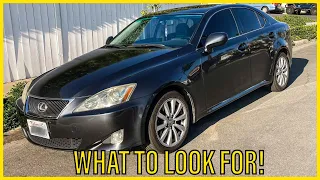 What To Look For When Buying a Lexus 2IS!