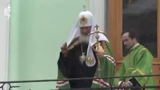 Проповедь Патриарха Кирилла в день преп. Сергия Радонежского