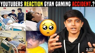 Gyan gaming health condition reaction of youtuber | 😞 #reaction #gyangaming #video