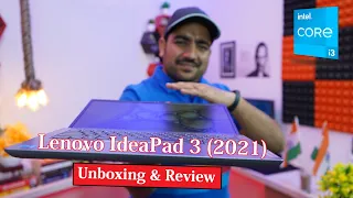 Lenovo IdeaPad 3 (2021) | 11th Gen Core i3 | 14"FHD IPS Light Laptop | Unboxing & Review [Hindi] 🔥