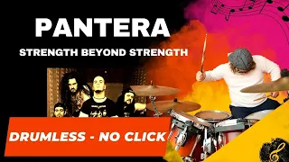 Drumless♬ Pantera - Strength Beyond Strength | no drums | no click |