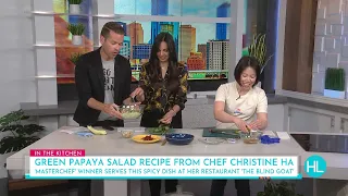 In the kitchen with MasterChef Christine Ha Houston Life | Live