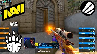 NAVI Vs BIG  - IEM Rio 2022 - HIGHLIGHTS | CSGO - Map 2 [Dust2]