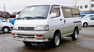 1997 Toyota Hiace Super Custom 4WD Turbo Diesel (Canada Import) Japan Auction Purchase Review
