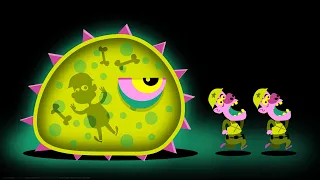 ЛИЗУН ГЛАЗАСТИК съел все вокруг ЧАСТЬ#9 игра Mutant Blobs Attack на канале Мистер Игрушкин