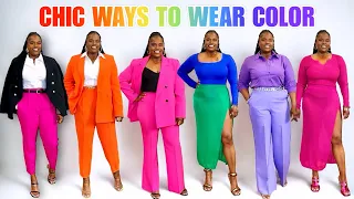 HOW TO STYLE COLOR | TIPS & OUTFIT IDEAS FOR COLOR-LOVERS