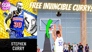 HOW TO GET INVINCIBLE STEPH CURRY FOR FREE!