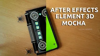 Element 3d ----- MOCHA------ After Effects | TRACKING | Modelling |