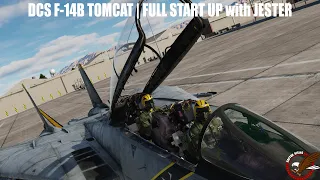 DCS F-14B Tomcat | Full Startup w/ Jester | A good day to fly in the NTTR | RTX 3090 12900K 4K 60FPS