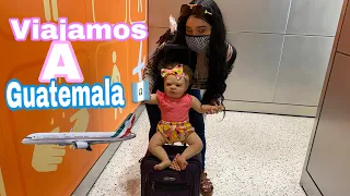 VLOG| mi bebé Reborn viaja en avión  por primera vez | Briseida viajando  a Guatemala con nosotras|