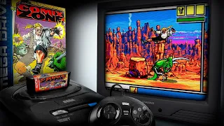 ГРАФИКА ОРИГИНАЛА - Comix Zone Sega - ПОЛНОЕ ПРОХОЖДЕНИЕ