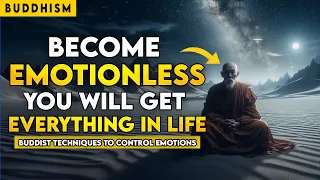 How to Become Emotionless |Master Your Mind and Control Your Feelings |Buddhist Teachings |Buddhism