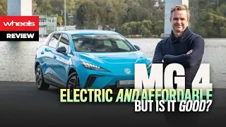 Oh MG! Electric MG4 brings a strong challenge to Oz | Wheels Australia
