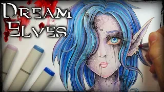 "Dream Elves" Scary Story - Creepypasta + Drawing (Horror Stories)