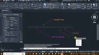 Creating Leaders with AutoCAD