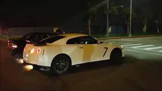 AE101 Corolla VS Nissan GTR...