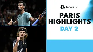 Alcaraz Plays Safiullin; Korda Faces Hurkacz; Rublev, Monfils Feature | Paris 2023 Day 2 Highlights