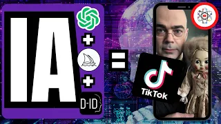 Créer une Chaîne TikTok 100% Avec l'IA (Chat GPT+ Midjourney +D-ID)