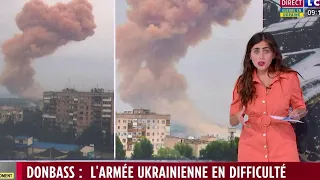 Les Ukrainiens en difficulté dans le Donbass : la situation en cartes