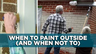 Best Temperatures for Painting a Home's Exterior