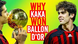 Why Kaka Won the 2007 ballon d'or