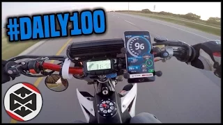 100MPH CHALLENGE on the CRF450R!!
