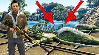 ГТА 5 МОДЫ НАШЕЛ СКЕЛЕТ ДИНОЗАВРА НА ОСТРОВЕ! ОБЗОР МОДА В GTA 5 ИГРЫ ГТА МИР ВИДЕО ДЕТЕЙ GTA 5 МОДЫ