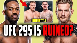 Jon Jones Injured! Aspinall vs Pavlovich for the Interim Title at UFC 295!